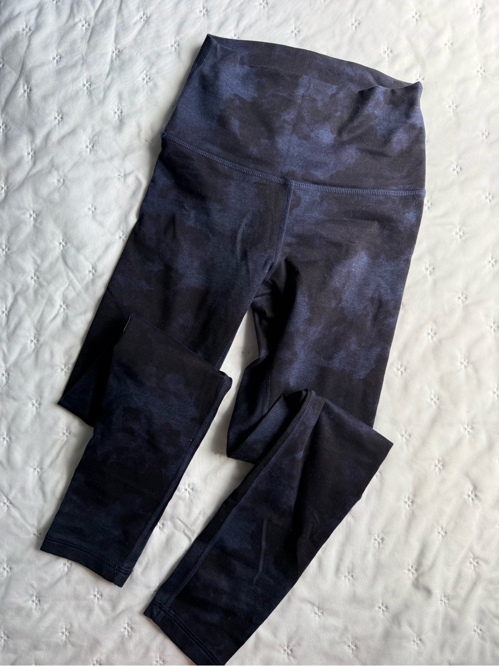 El Toro Legging 25" - High Rise - Heather Navy Clouds